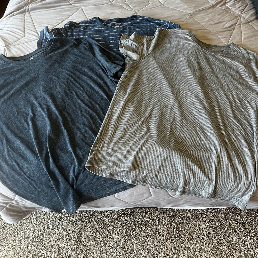 Mens T-Shirt Bundle of 3 XXL XXLT